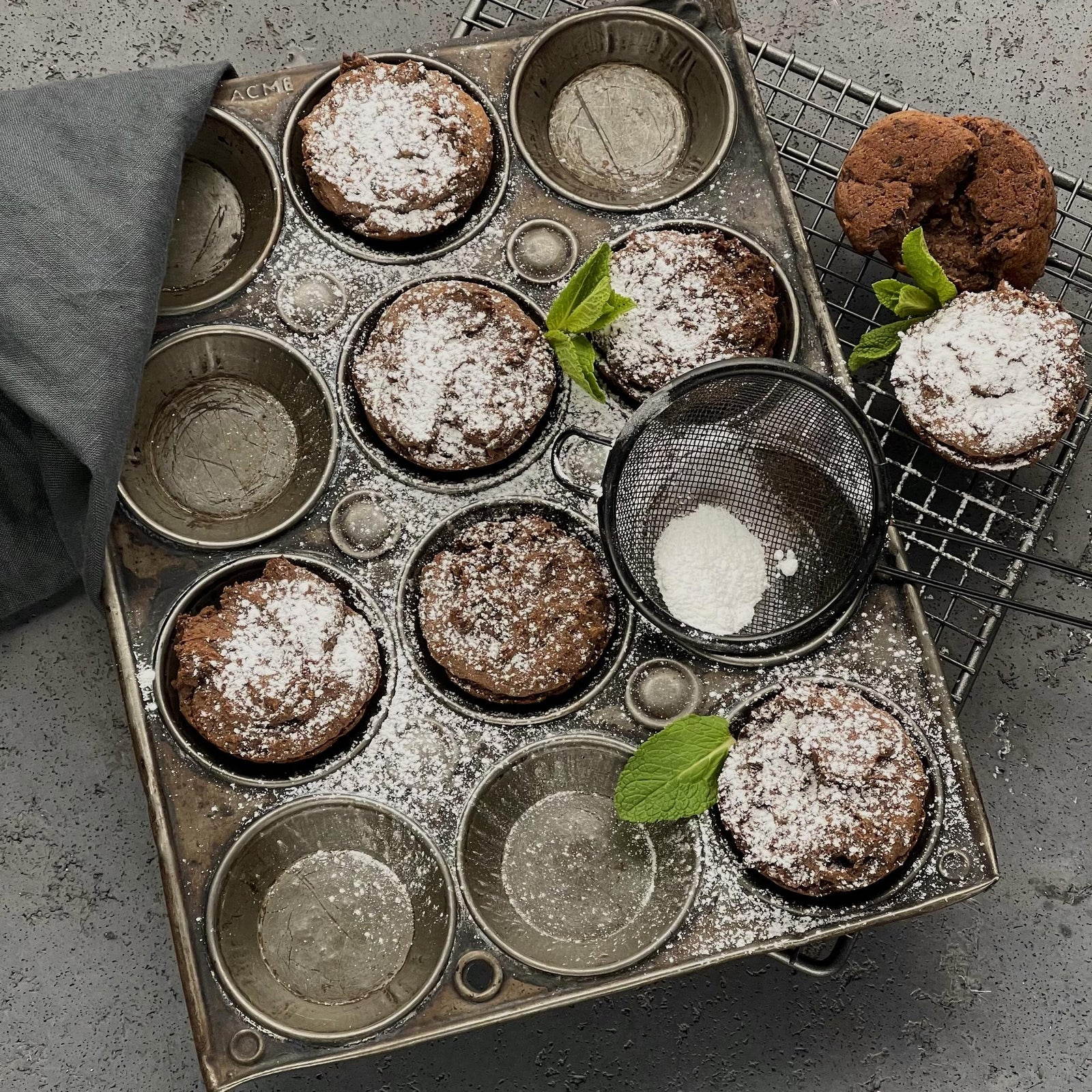 Muffiny z fazolí