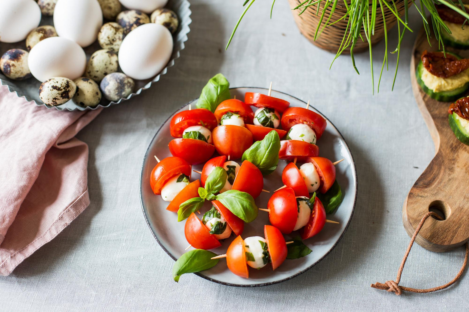 Caprese jednohubky