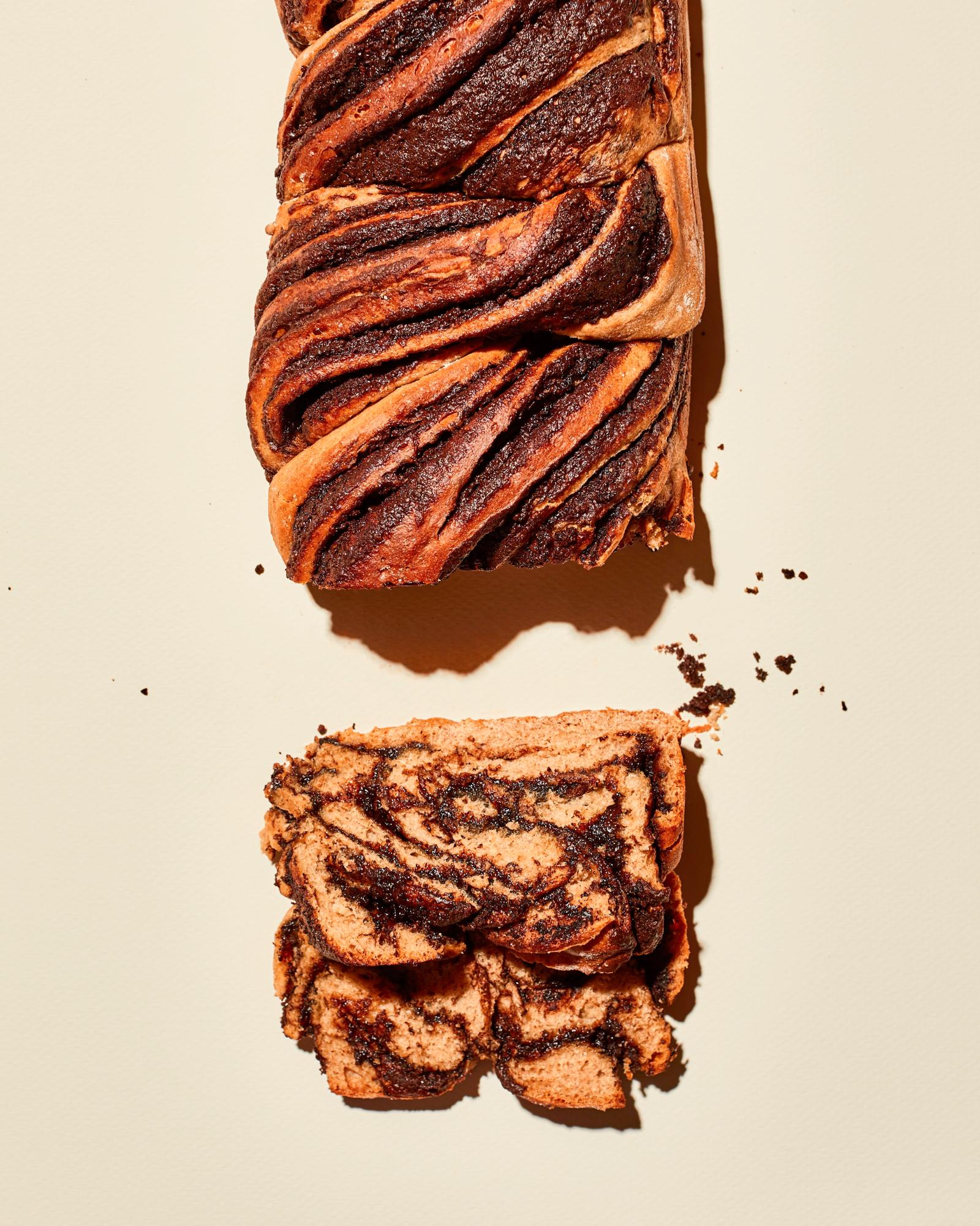 Celozrnná čokoládová babka