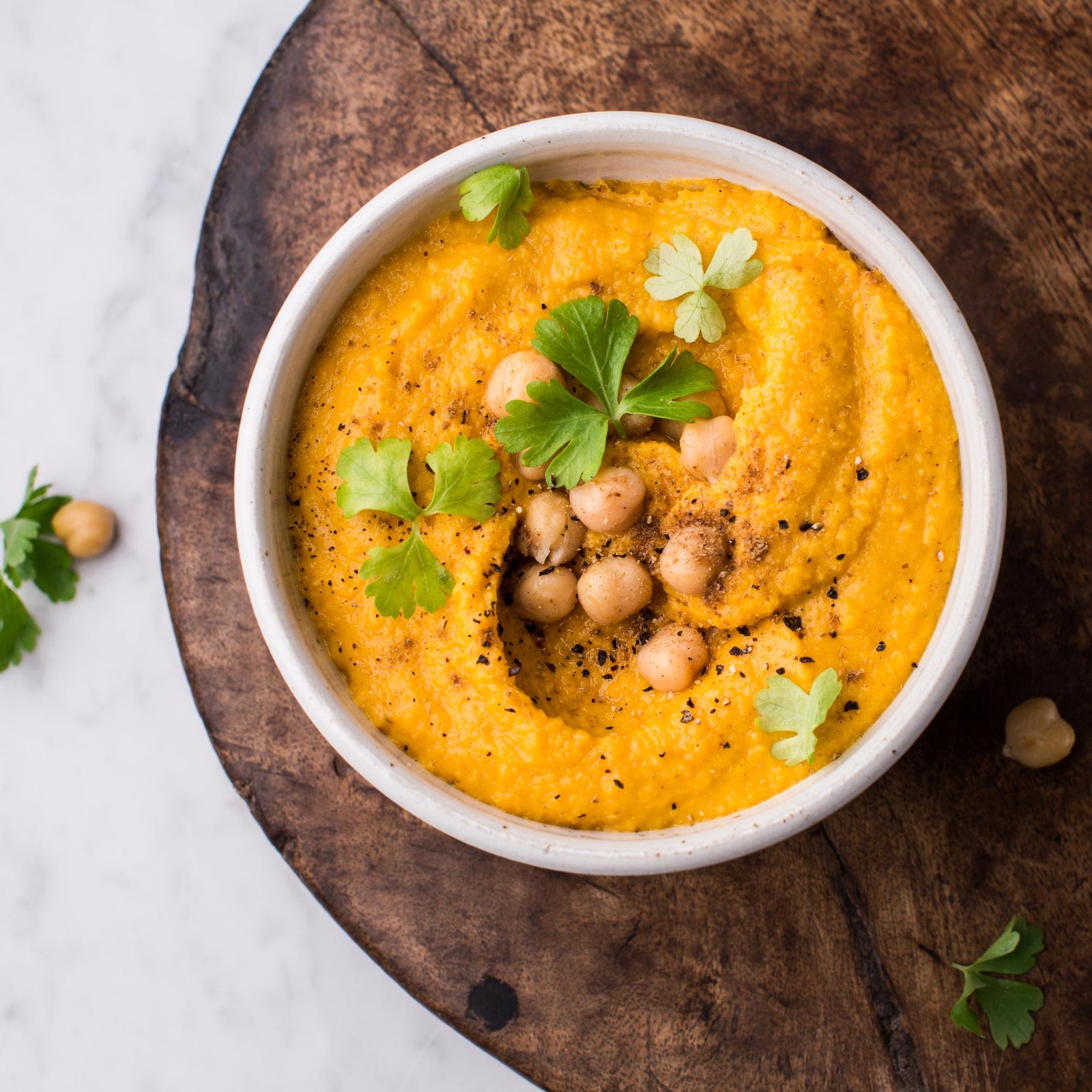 Mrkvový hummus