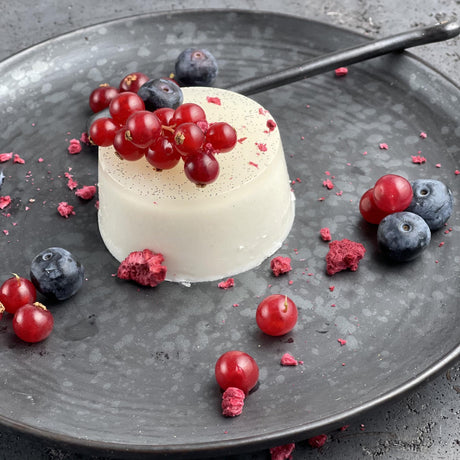 Panna cotta z kokosového mléka