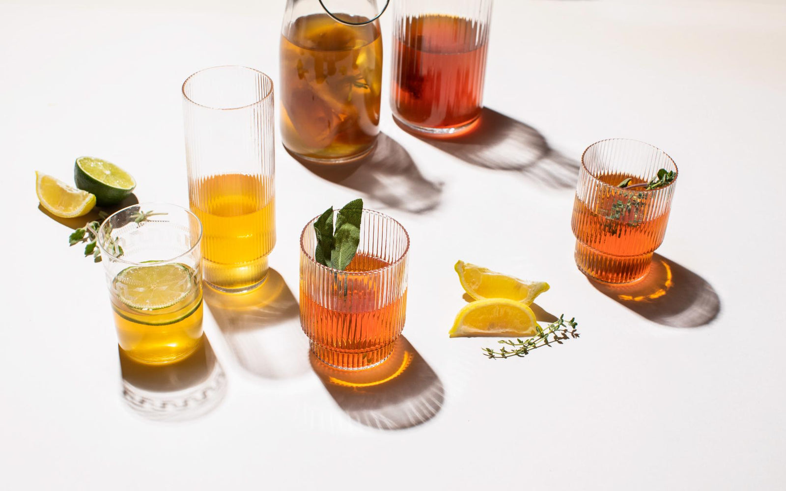 Kombucha ze zeleného čaje s citrusy