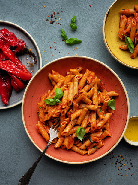 Penne s paprikovorajčatovou omáčkou