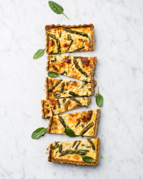Quiche s chřestem