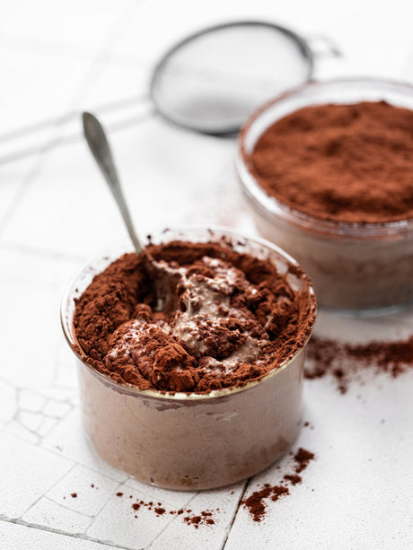 Tiramisu ovesné vločky přes noc