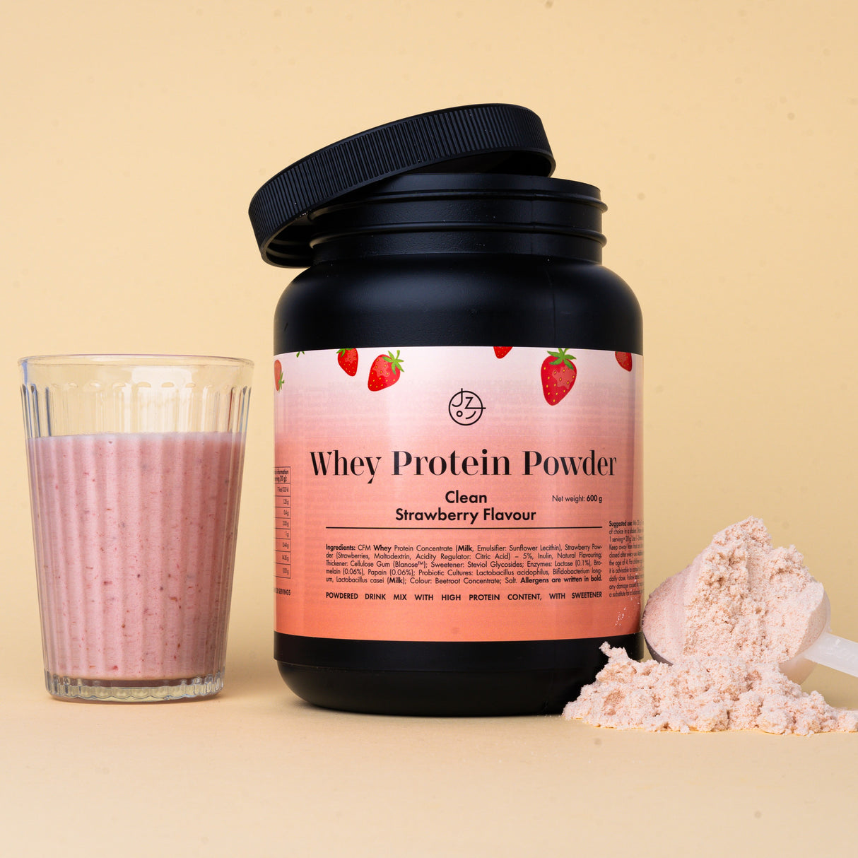 Syrovátkový protein s příchutí jahoda 🍓