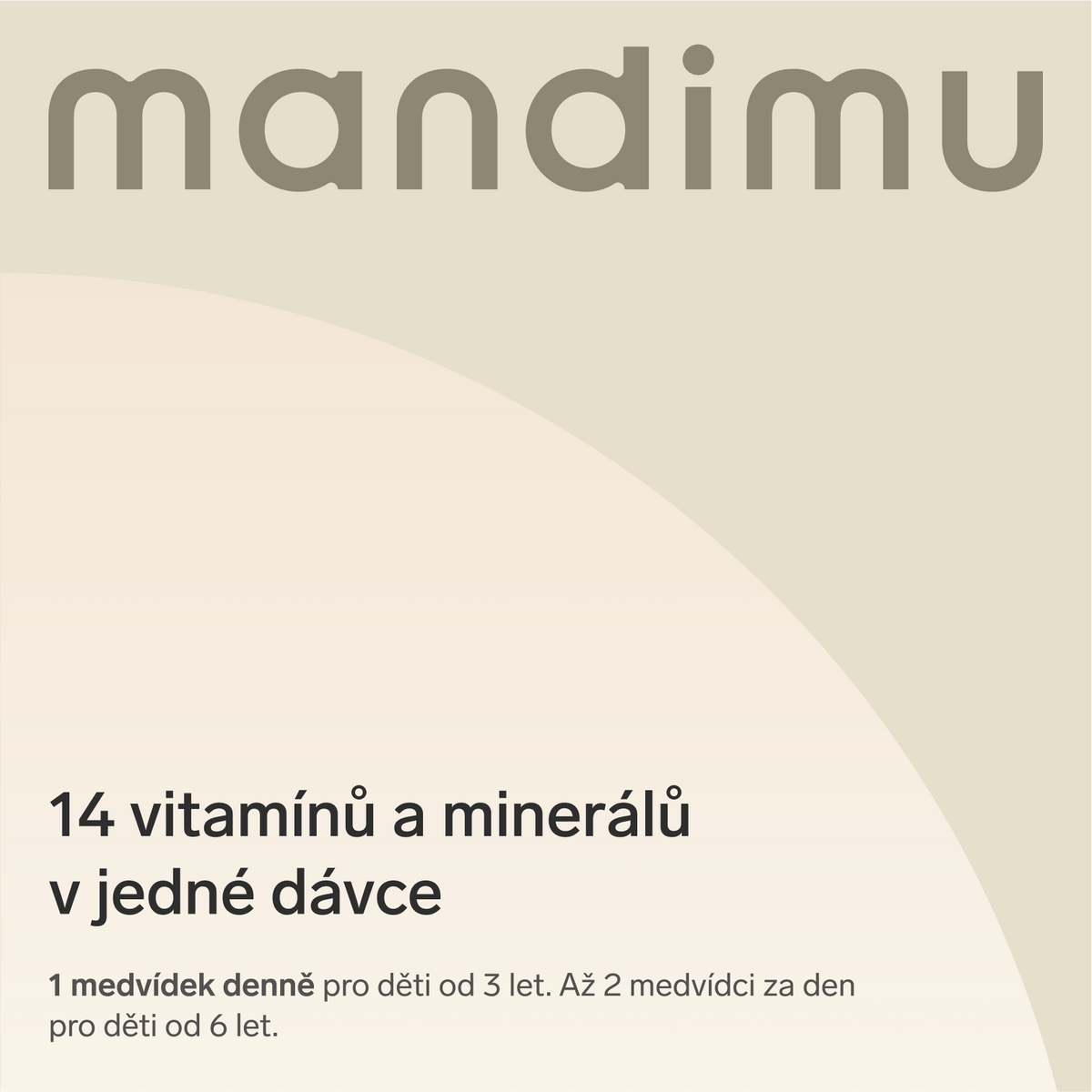 Gumoví multivit. medvídci pro děti 🐻