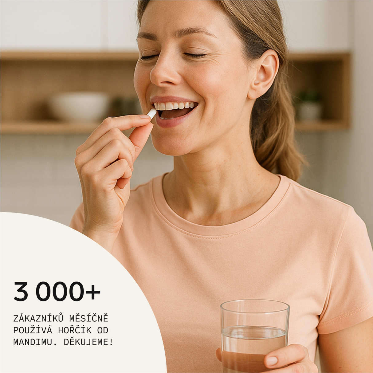 Hořčík bisglycinát (magnesium) 180 kapslí