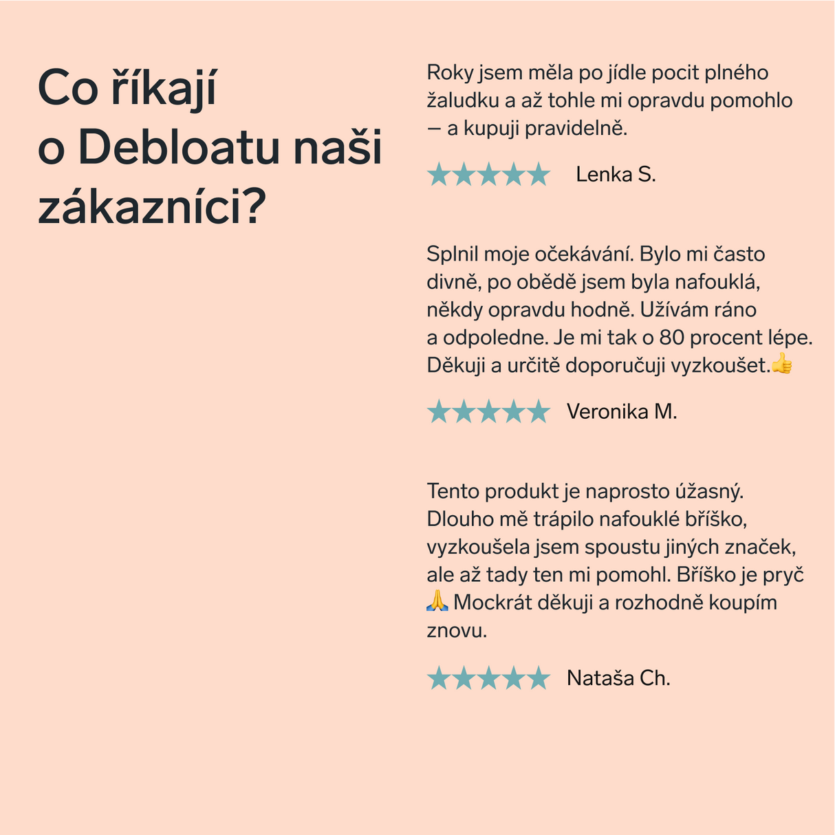 Konec nadýmání (Debloat)