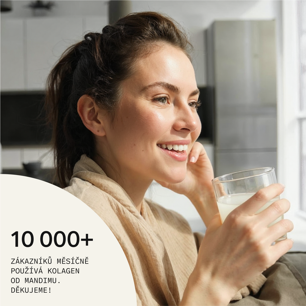 Prémiový kolagen s kys. hyaluronovou a vitamíny C a E (mangový)