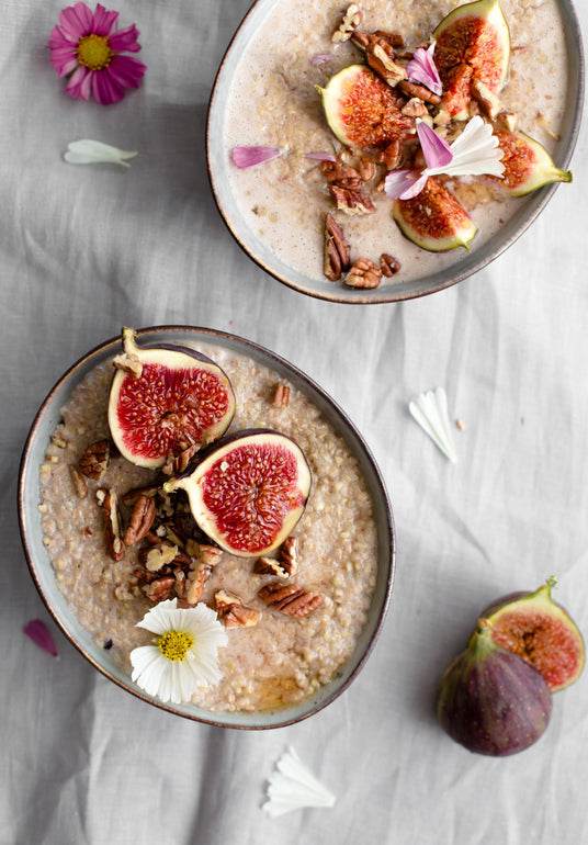 Pohanková kaše s medem a kokosem