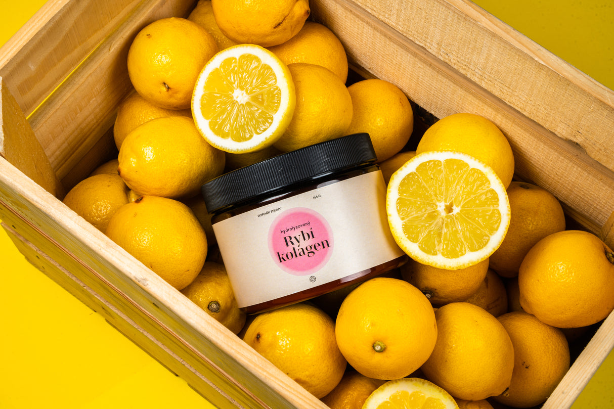 Hydrolyzovaný kolagen (příchuť citron)