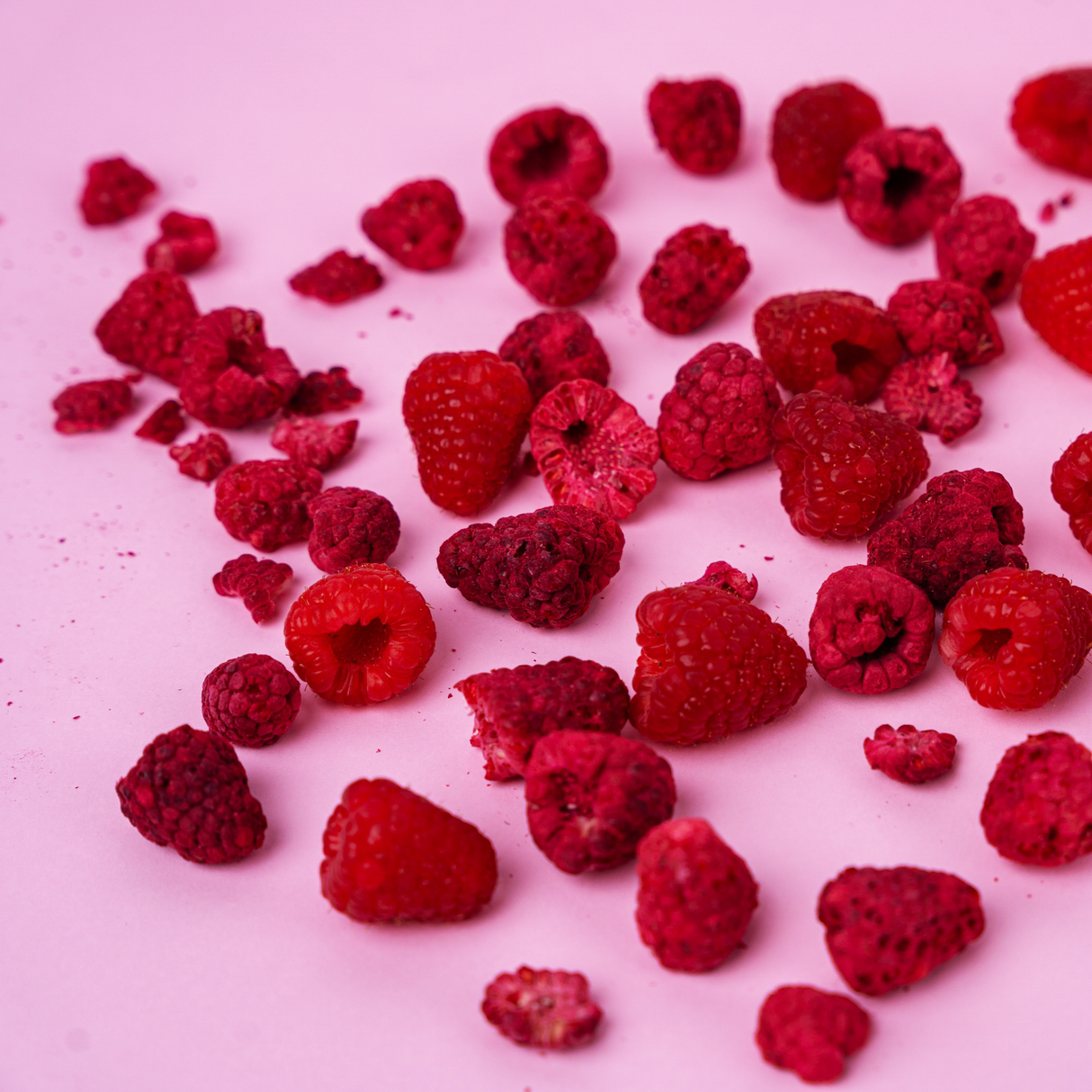 Lyofilizované maliny 🥰 (sušené mrazem) 100 g balení