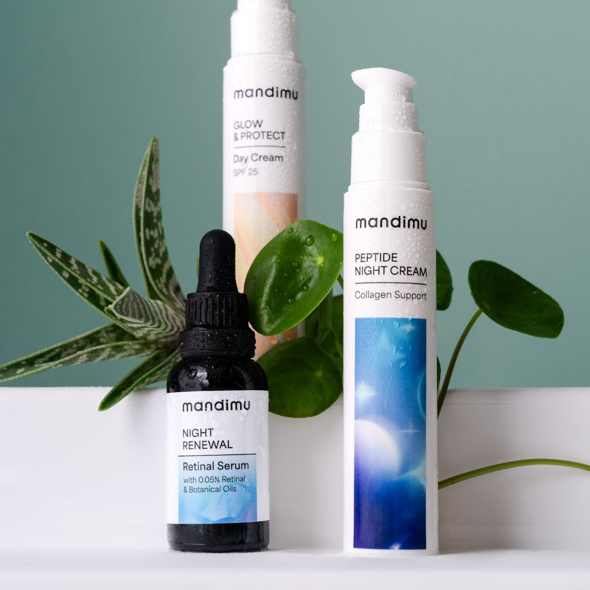 Sada pleťové kosmetiky pro podporu kolagenu, hydrataci, a revitalizaci