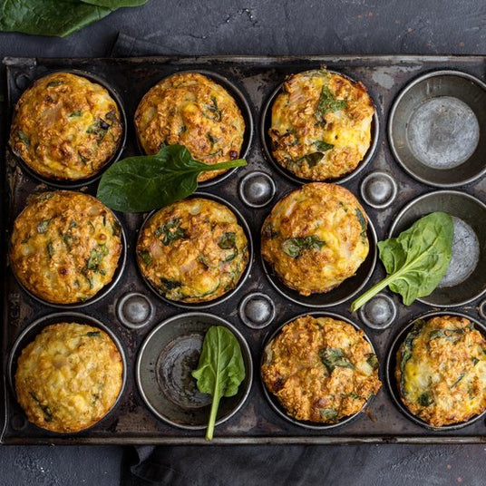 Špenátové muffiny