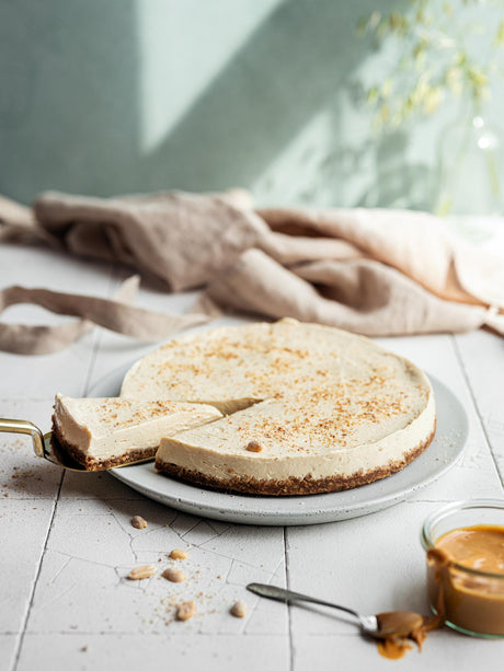 Arašídový cheesecake
