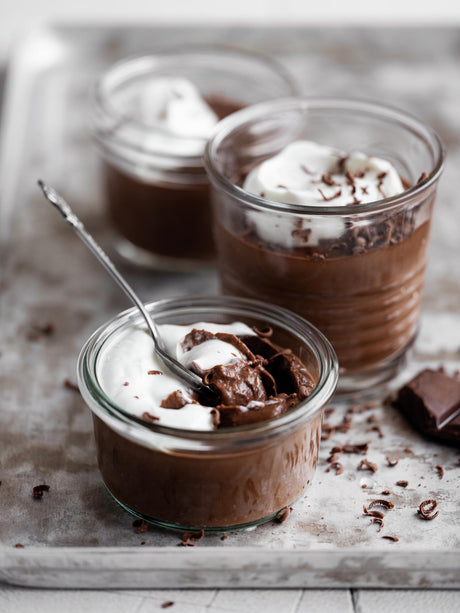 Banánovočokoládová mousse