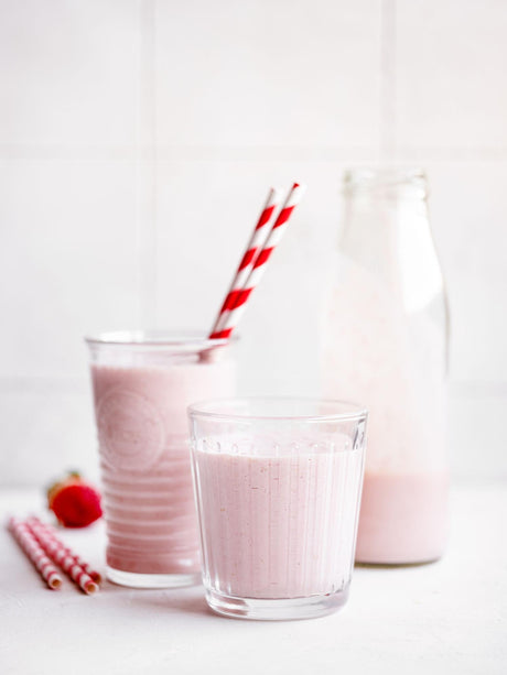 Banánovojahodové smoothie