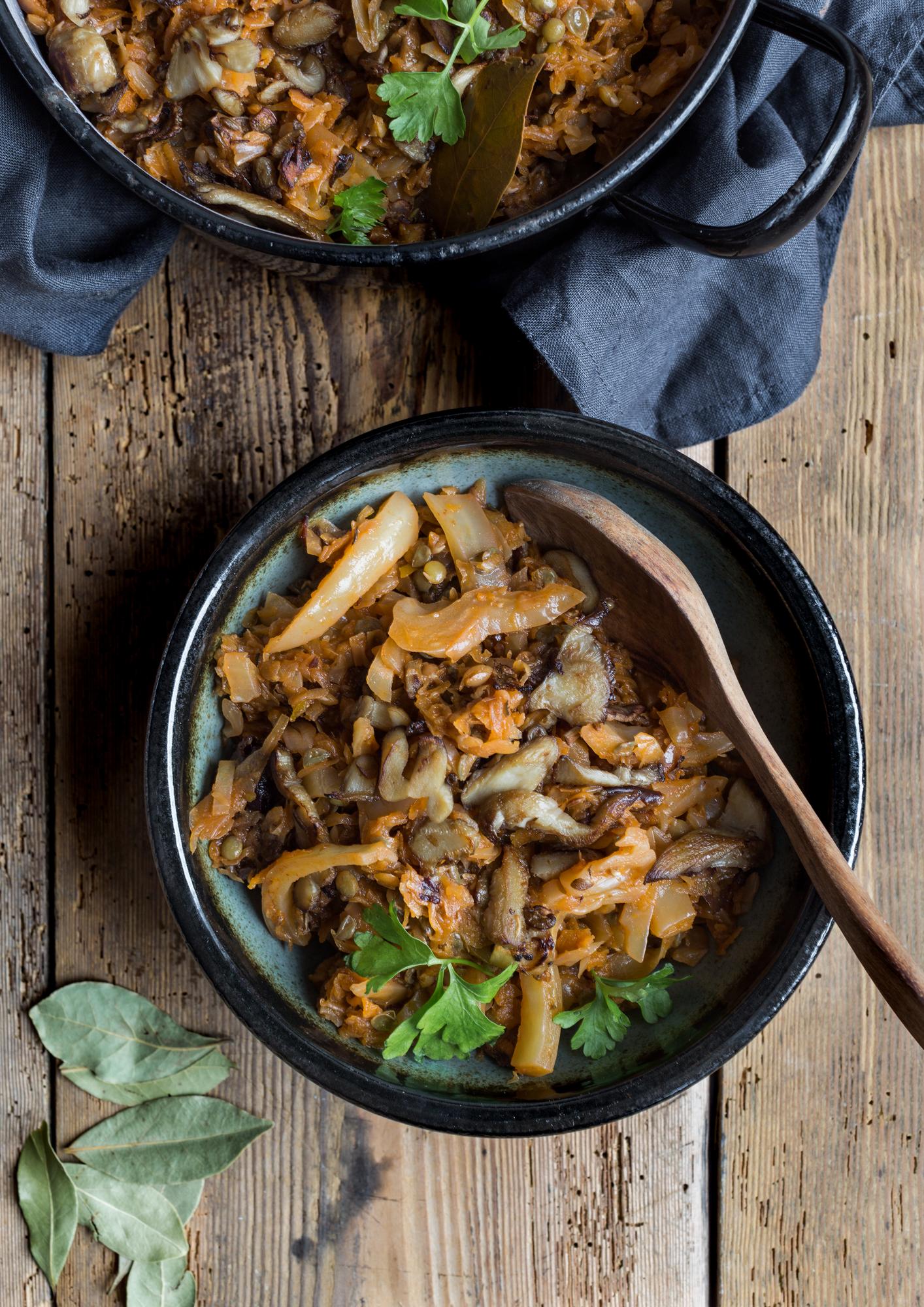 Vegetariánský bigos