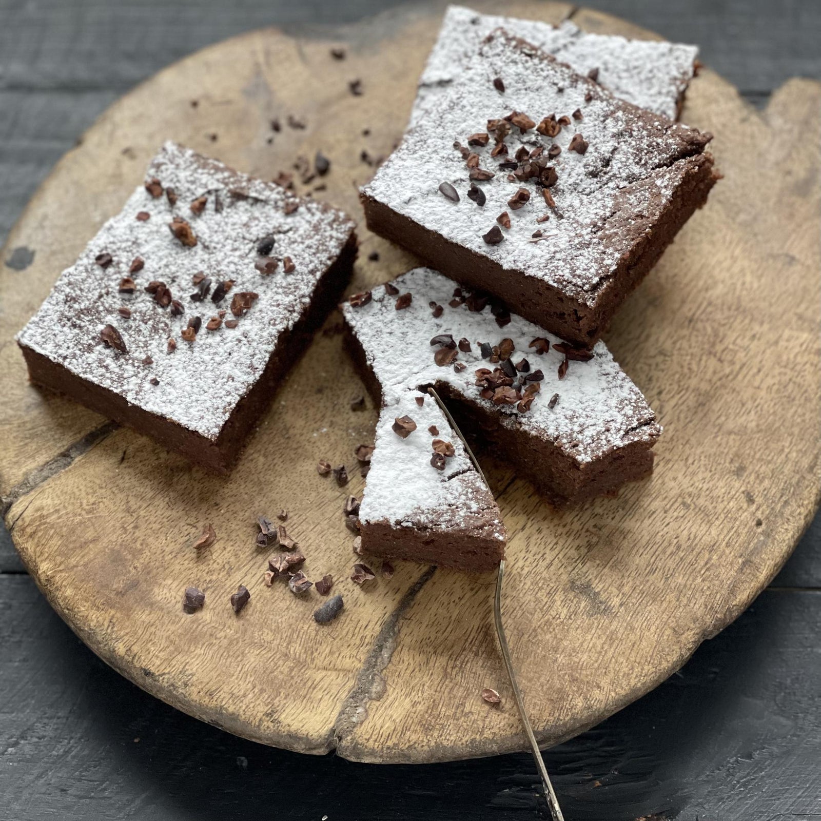 Květákové brownies