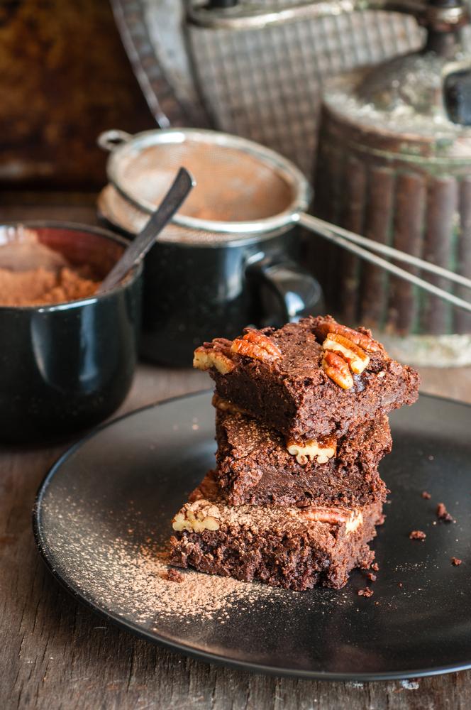 Brownies s arašídovým máslem