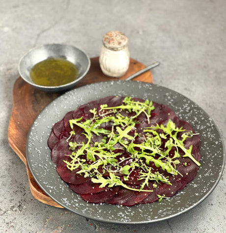 Carpaccio z červené řepy