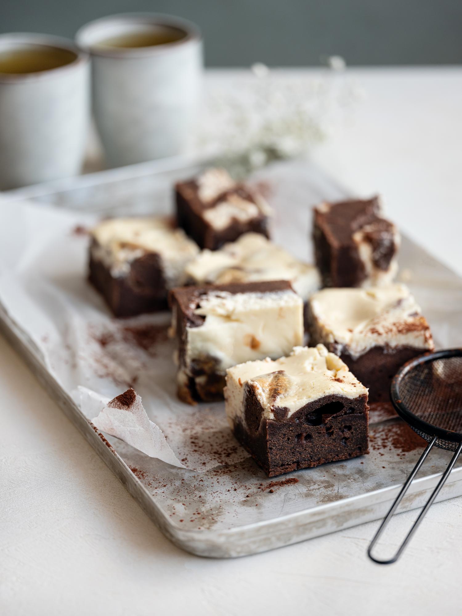 Cheesecake Brownies