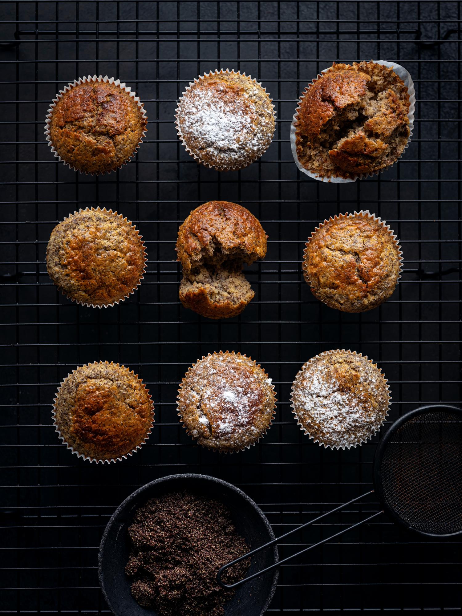 Citronové muffiny s mákem