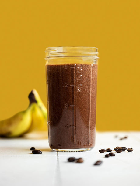 Čokoládové smoothie s kávou