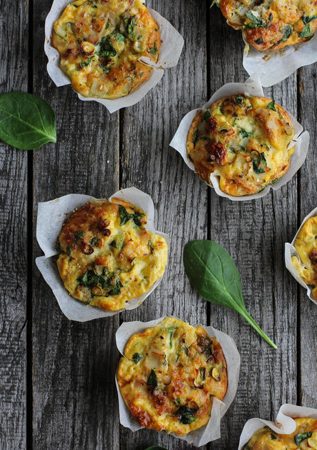 Vaječné muffiny s mozzarellou