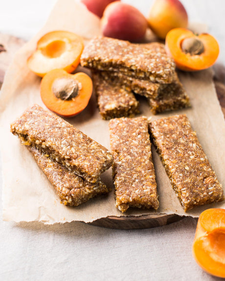 Energy bars se sušenými meruňkami