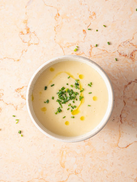 Francouzská pórková polévka (vichyssoise)