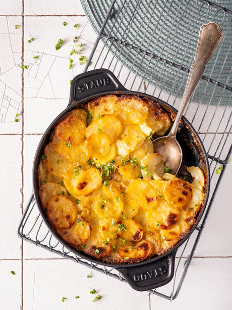 Francouzské gratinované brambory (gratin dauphinois)