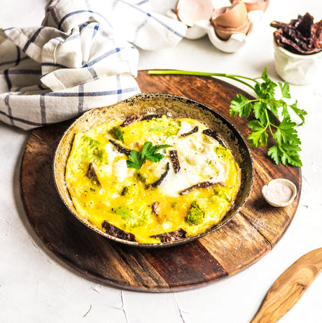 Frittata s brokolicí