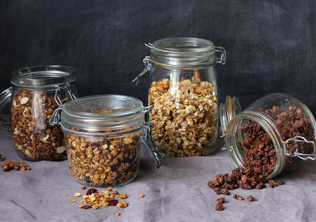 Granola s mandlovým máslem