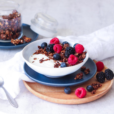 Granola se sušenými švestkami