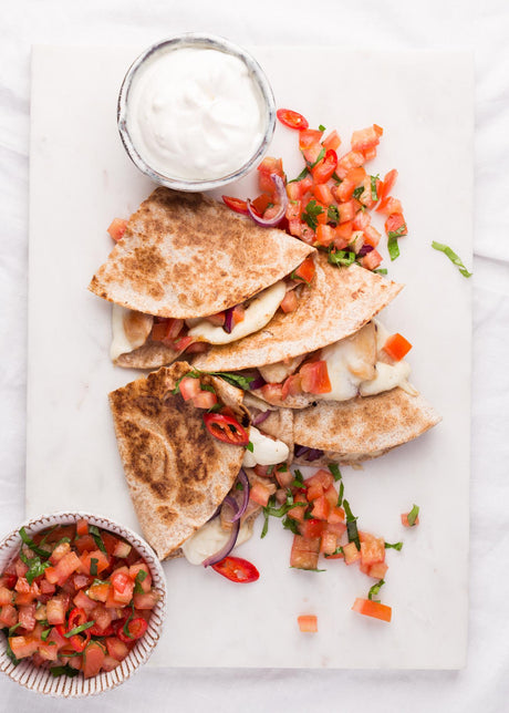 Kuřecí quesadilly s mozzarellou