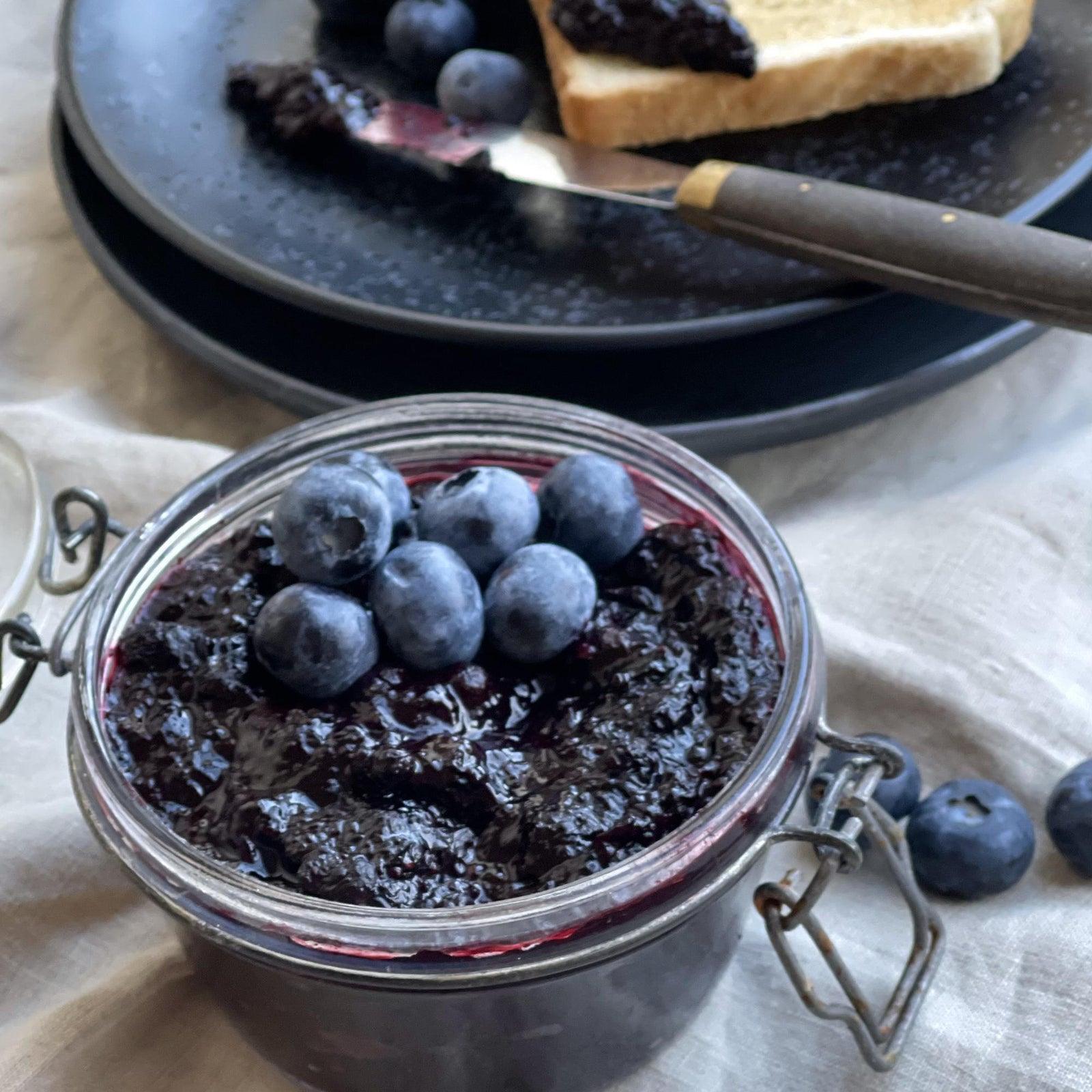 Domácí borůvkový džem s chia – základní recept