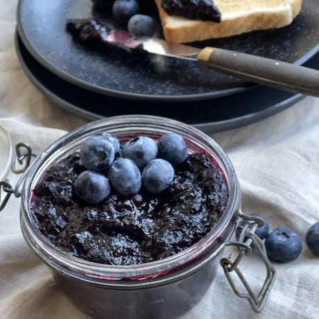 Domácí borůvkový džem s chia – základní recept