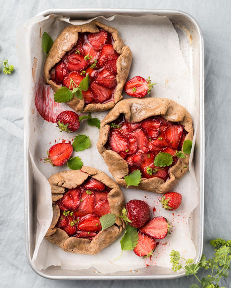 Jahodové galettes