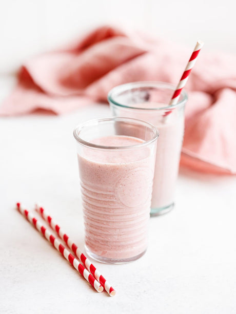 Jahodovobanánové smoothie