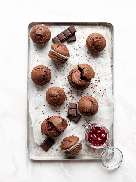 Jogurtové muffiny s čokoládou