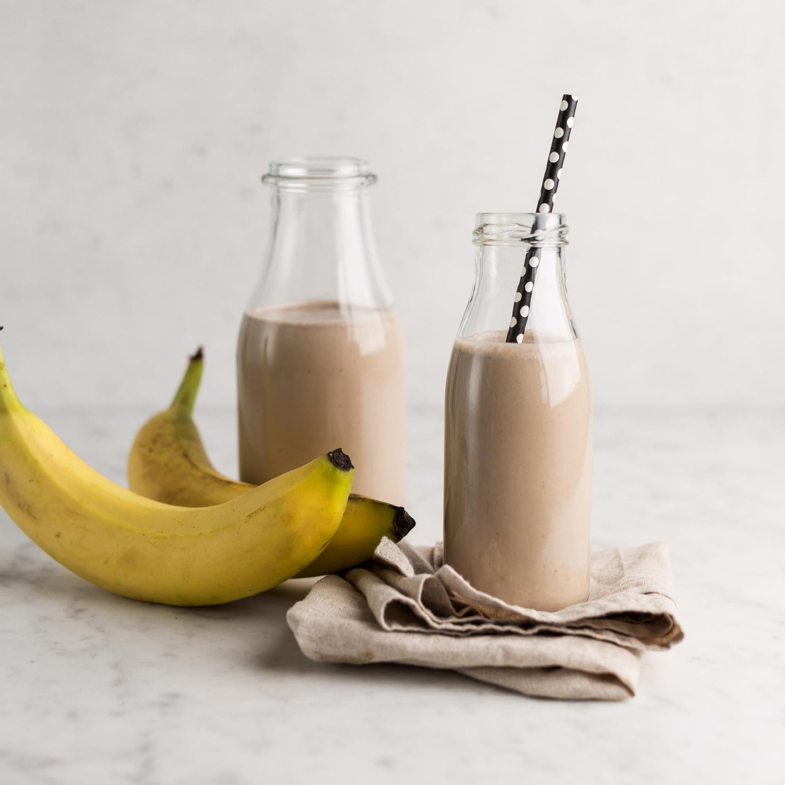 Kávovobanánové smoothie