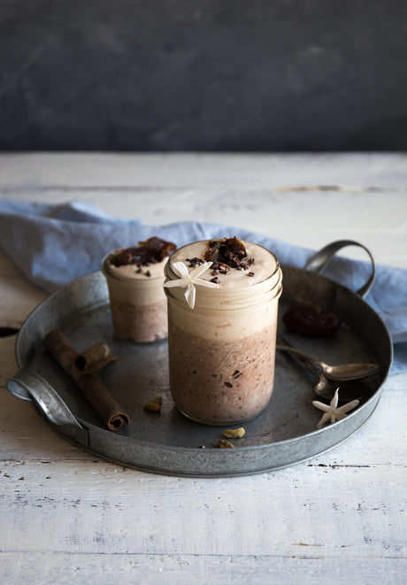 Mrkvové overnight oats