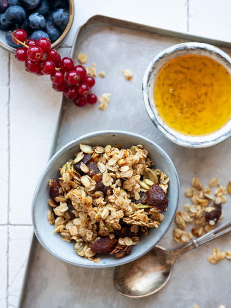 Kokosová granola z pánve