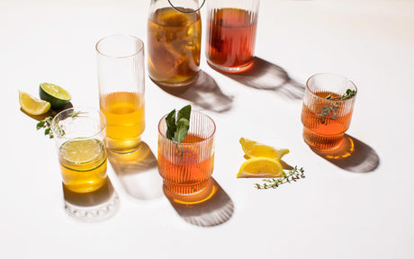 Kombucha ze zeleného čaje s citrusy