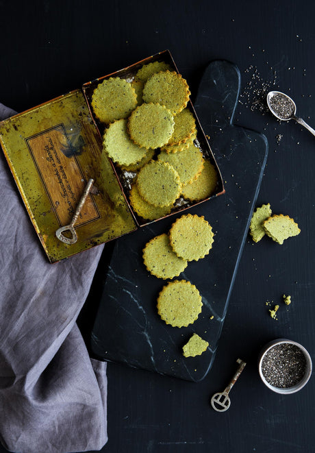 Matcha sušenky