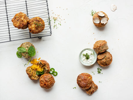 Muffiny s čedarem a jalapeños