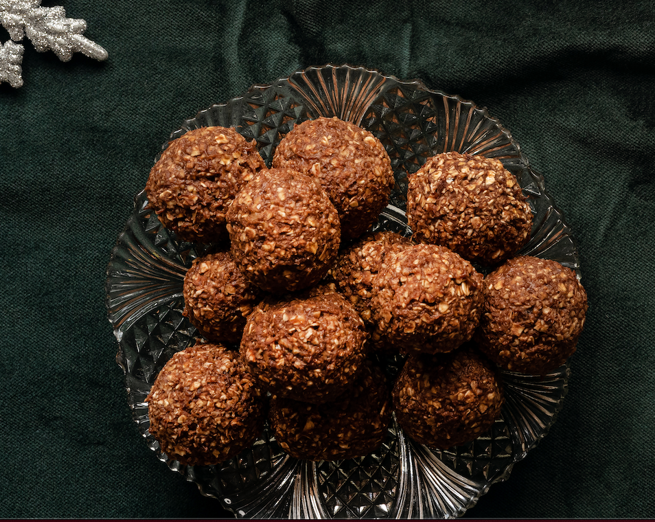 Nepečené banánové kuličky