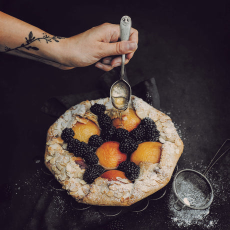 Broskvová galette